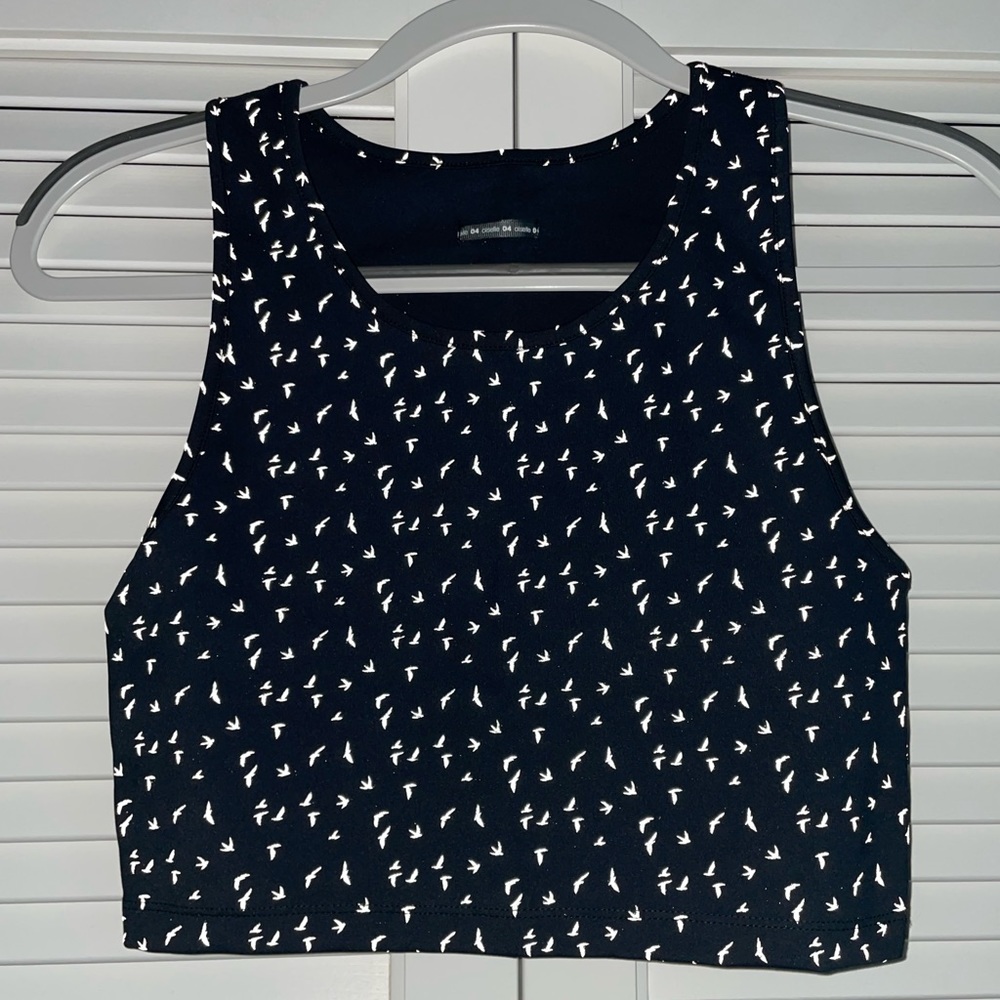 oiselle firecracker crop